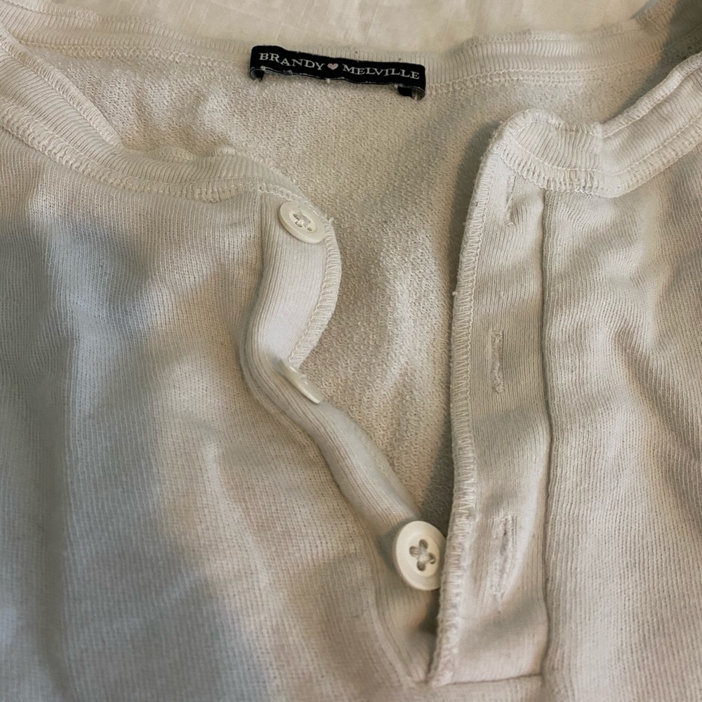 Brandy Melville white pullover